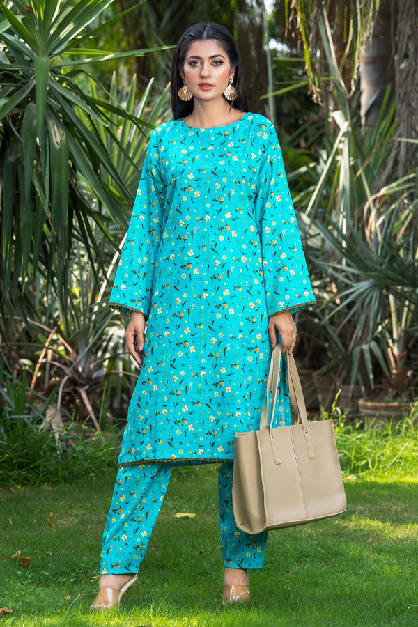 Mehru 2-Piece Khaddar Print Unstitched MHR-501