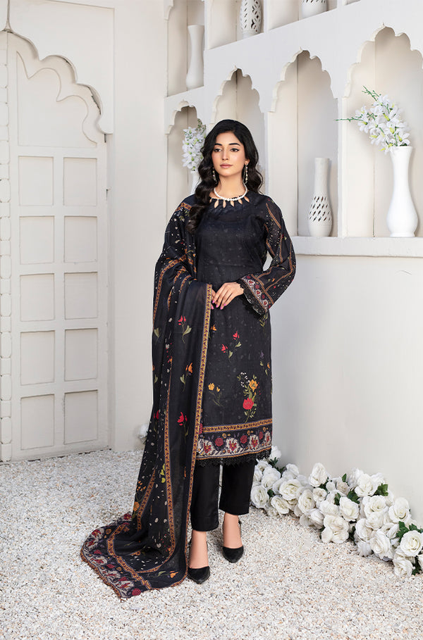 PRINT LAWN UNSTITCHED RO-431