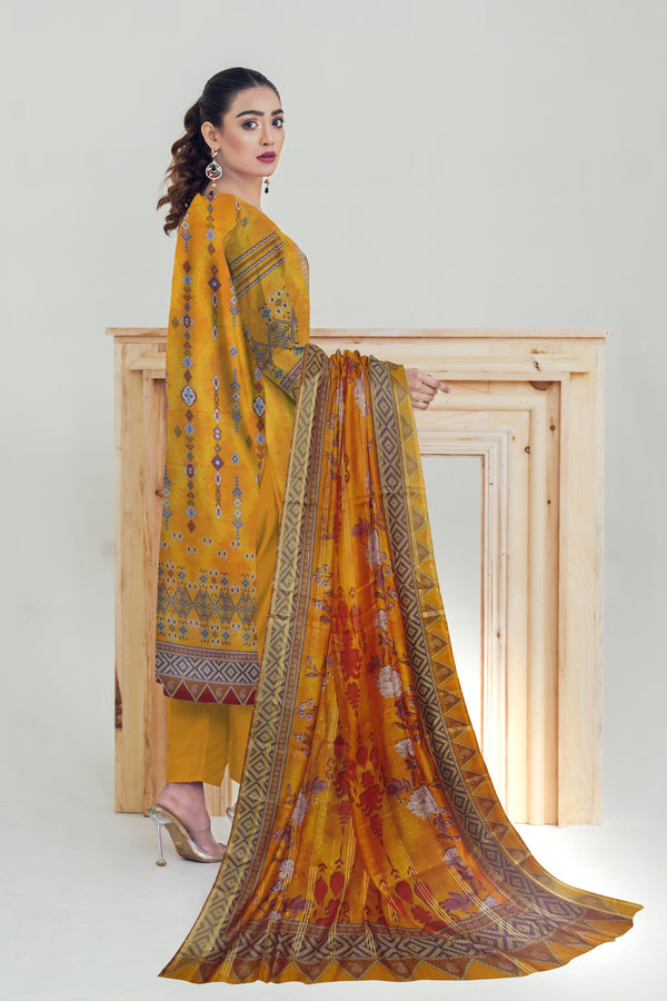 Print Embroidered Lawn Unstitched ACL-330