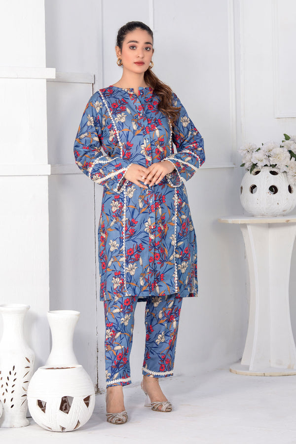 Print Khaddar 2PC MHR-514