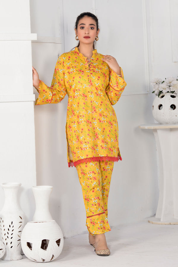 Mehru 2-Piece Khaddar Print Unstitched MHR-515