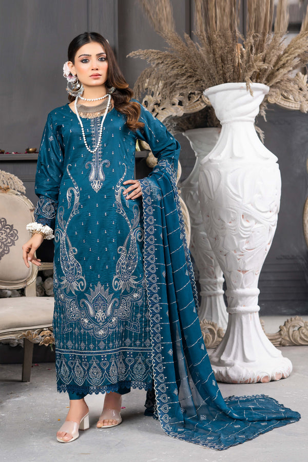 Embroidered Lawn MNZ-304