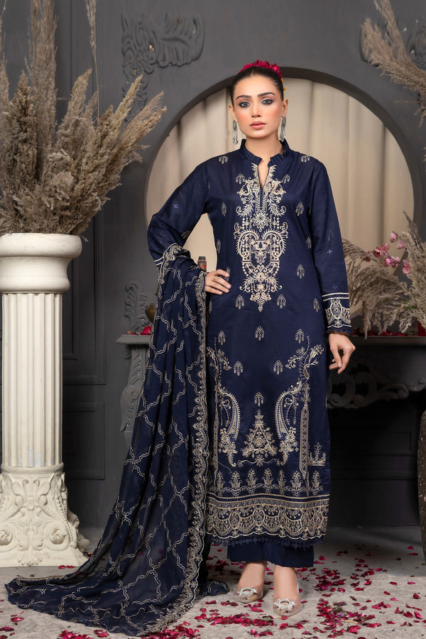 Embroidered Lawn MNZ-308