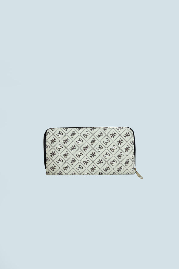 B8104-Casual Wallet Off-White