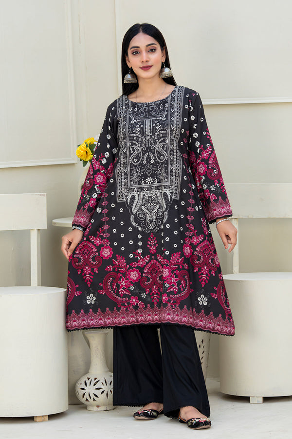 Print Linen Unstitched 2PC AND-1017