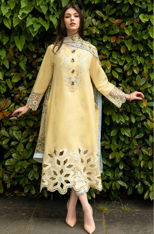 Mushq 3-Piece Lawn Embroidered Unstitched WSU1052