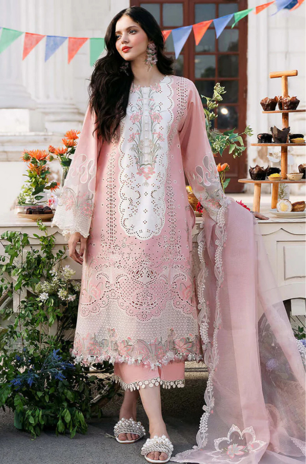 Clara by Bin Ilyas 3-Piece Lawn Embroidered Unstitched WSU1053