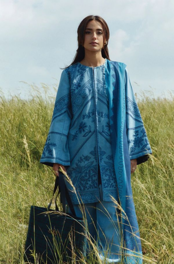 Zara ShahJahan 3-Piece Lawn Embroidered Unstitched WSU1067