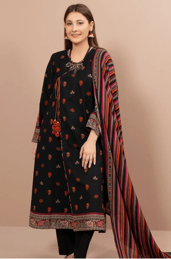 Kayseria 3-Piece Dhanak Embroidered Unstitched WSUW2115