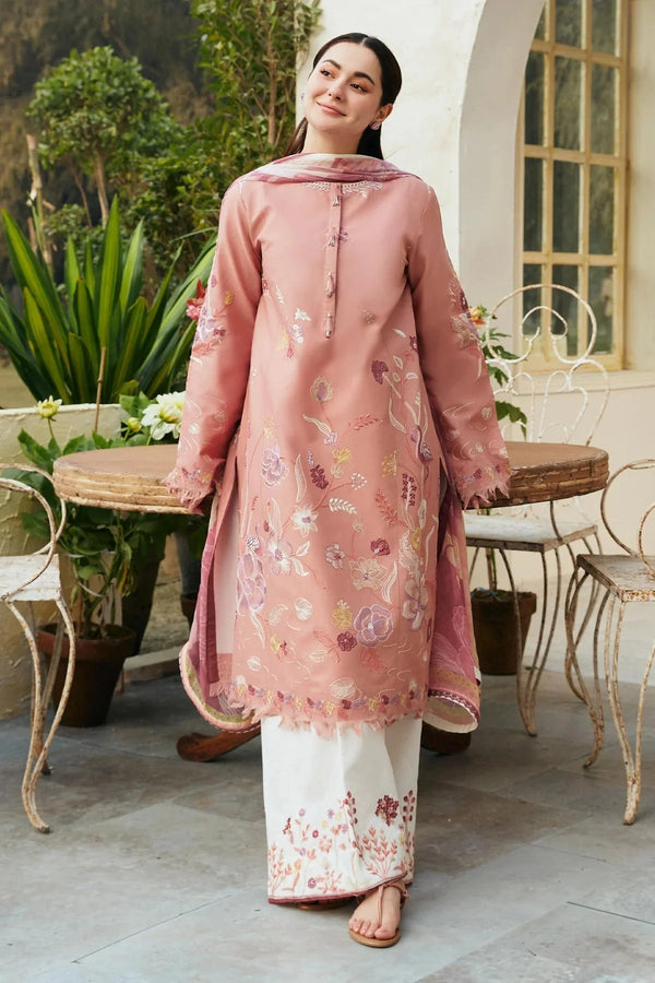 Zara Shahjahan 3-Piece Dhanak Embroidered Unstitched WSUW2164