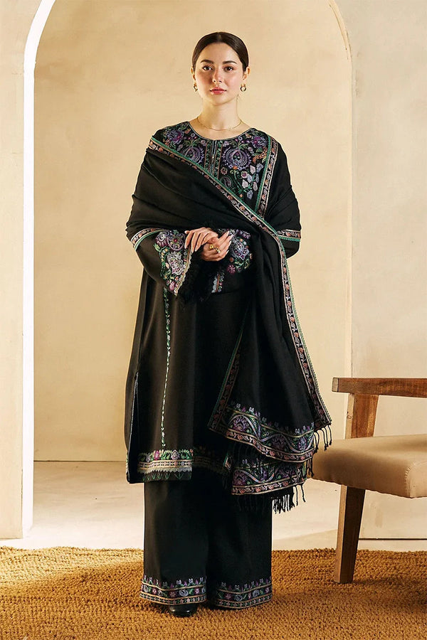 Zara Shahjahan 3-Piece Dhanak Embroidered Unstitched WSUW2165